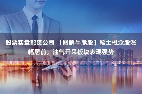 股票实盘配资公司 【图解牛熊股】稀土概念股涨幅居前，油气开采板块表现强势