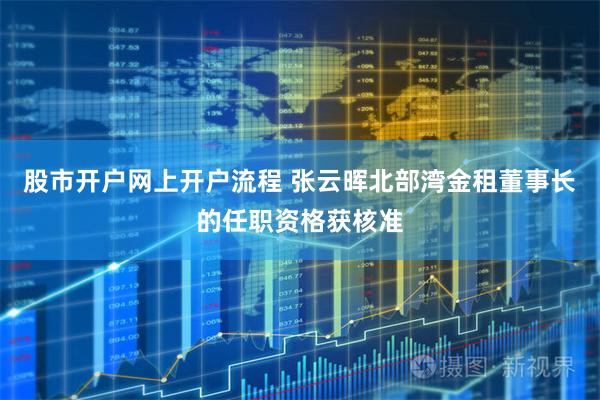 股市开户网上开户流程 张云晖北部湾金租董事长的任职资格获核准